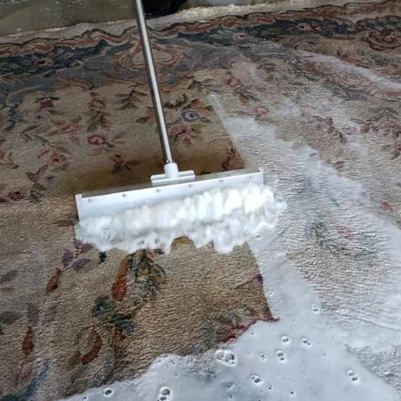 Rug Cleaning Process
